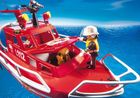 Playmobil, City Action, Łódź strażacka z armatką wodną, 3128