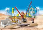 Playmobil, City Action, Plac budowy z wywrotką, 70742