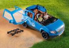 Playmobil, Family Fun, Samochód z przyczepą kempingową, 71423