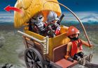 Playmobil, Knights, Zamaskowany powóz rycerzy herbu Sokoła, 6005