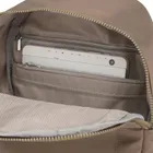 Plecak miejski, beżowy, Peterson