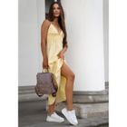 Plecak miejski, beżowy, skóra ekologiczna, Peterson