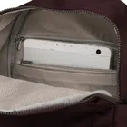 Plecak miejski, bordowy, Peterson