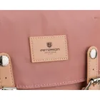 Plecak miejski, różowo-szary, Peterson