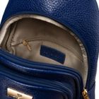 Plecak na jedno ramię, saszetka, granatowy, Peterson