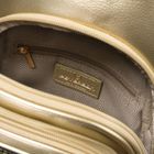 Plecak na jedno ramię, saszetka, złoty, Peterson