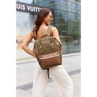 Plecak na laptopa, zielony, wodoodporny, port USB, Himawari