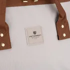 Plecak na latopa, beżowo-brązowy, Peterson