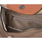 Plecak na latopa, beżowo-brązowy, Peterson