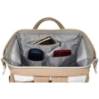 Plecak podróżny, bagaż podręczny do samolotu, beżowy, Peterson