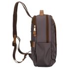 Plecak podróżny, bagaż podręczny do samolotu, szary, Peterson