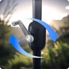 Plonos, parasol ogrodowy, składany, 6 segmentowy 300 cm, z pokrowcem