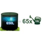 Plonos, zbiornik na deszczówkę, 650l