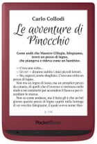 PocketBook, czytnik e-book, PB 628, Touch Lux 5, red