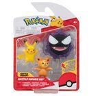 Pokemon, figurki bitewne, pakiet, 3 szt