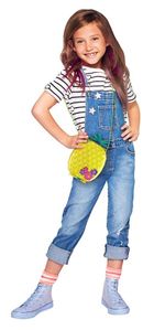 Polly Pocket, kompaktowa torebka Ananas, zestaw z laleczkami i akcesoriami