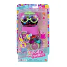 Polly Pocket, Kotek „Guma balonowa”, zestaw kompaktowy z laleczką i akcesoriami