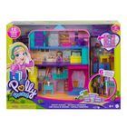 Polly Pocket, Pollyville, Szkoła, zestaw do zabawy z mikrolalkami i akcesoriami