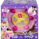 Polly Pocket, Tort urodzinowy, zestaw z laleczkami i akcesoriami