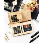 Portfel, beżowy, skóra ekologiczna, Peterson