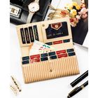 Portfel, beżowy, skóra ekologiczna, Peterson