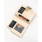 Portfel, beżowy, skóra ekologiczna, Peterson