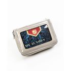 Portfel, biały, skóra ekologiczna, Peterson