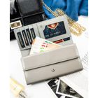 Portfel, biały, skóra ekologiczna, Peterson