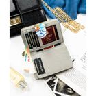 Portfel, biały, skóra ekologiczna, Peterson