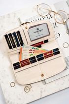 Portfel, biały, skóra ekologiczna, RFID, Peterson