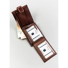 Portfel, brązowy, skóra ekologiczna, 4U Cavaldi