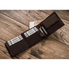 Portfel, brązowy, skórzany, RFID, Always Wild