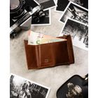 Portfel, brązowy, skórzany, RFID, Rovicky