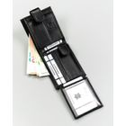 Portfel, czarny, skóra ekologiczna, 4U Cavaldi