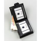 Portfel, czarny, skóra ekologiczna, 4U Cavaldi