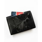 Portfel, czarny, skóra ekologiczna, Peterson