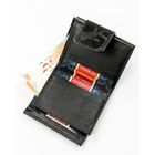 Portfel, czarny, skóra ekologiczna, Peterson