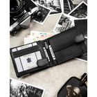 Portfel, czarny, skórzany, 4U Cavaldi