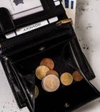 Portfel, czarny, skórzany, Peterson