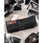 Portfel, czarny, skórzany, Peterson