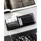 Portfel, czarny, skórzany, RFID, Always Wild