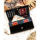 Portfel, czarny, skórzany, RFID, Peterson