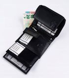 Portfel, czarny, skórzany, RFID, Rovicky