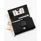 Portfel, czarny, skórzany, Rovicky