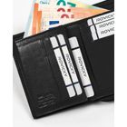 Portfel, czarny, skórzany, Rovicky