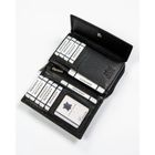 Portfel, czarny, skórzany, Rovicky