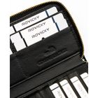 Portfel, czarny, skórzany, Rovicky