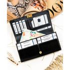 Portfel, czarny, skórzany, Rovicky