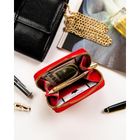 Portfel, czerwony, skóra ekologiczna, Rovicky