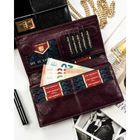 Portfel, fioletowy, RFID, Peterson